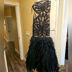 Beautiful beaded gown dress
